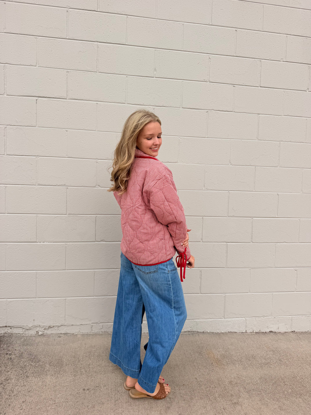 Cressida Gingham Jacket
