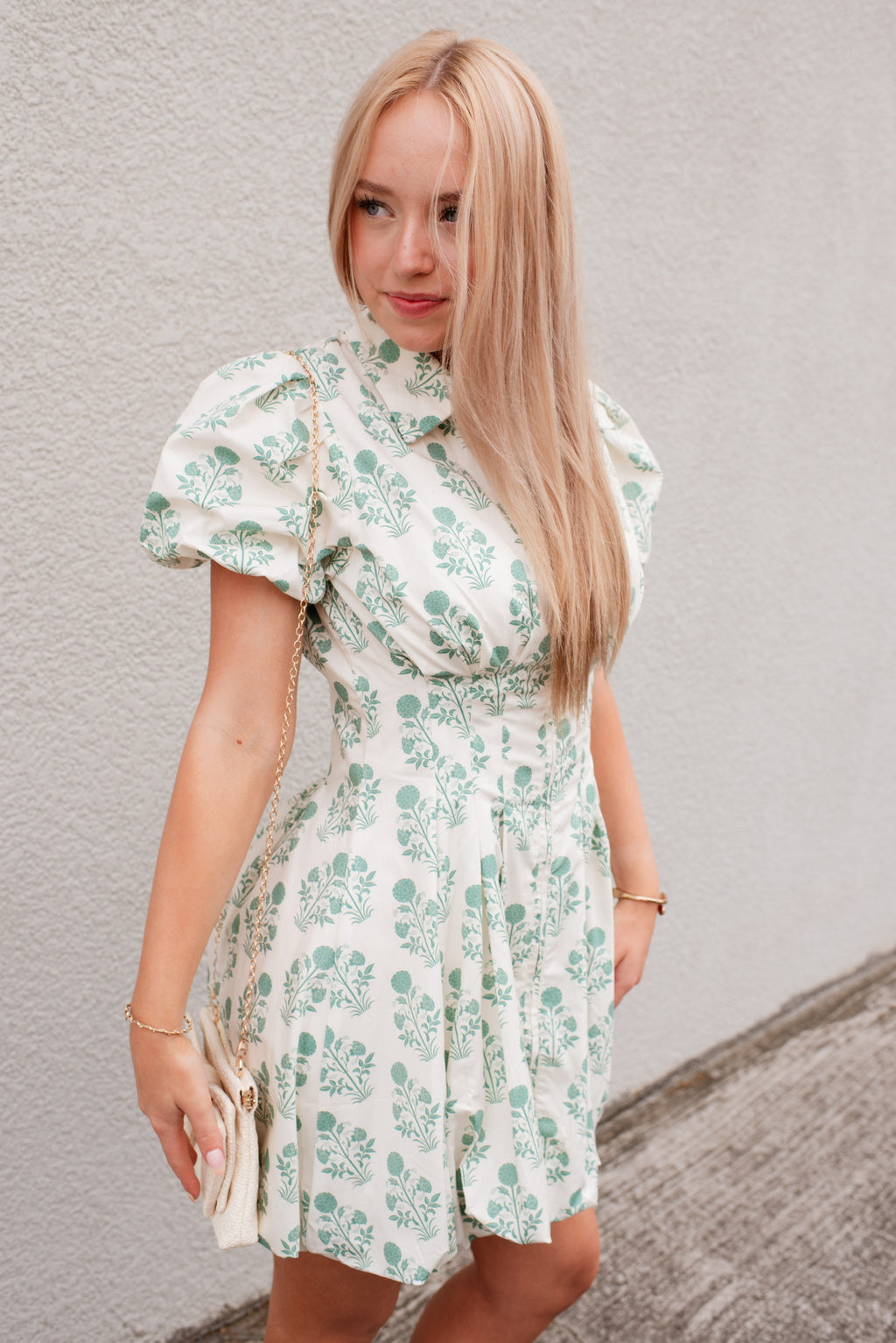 Chriselle Floral Dress