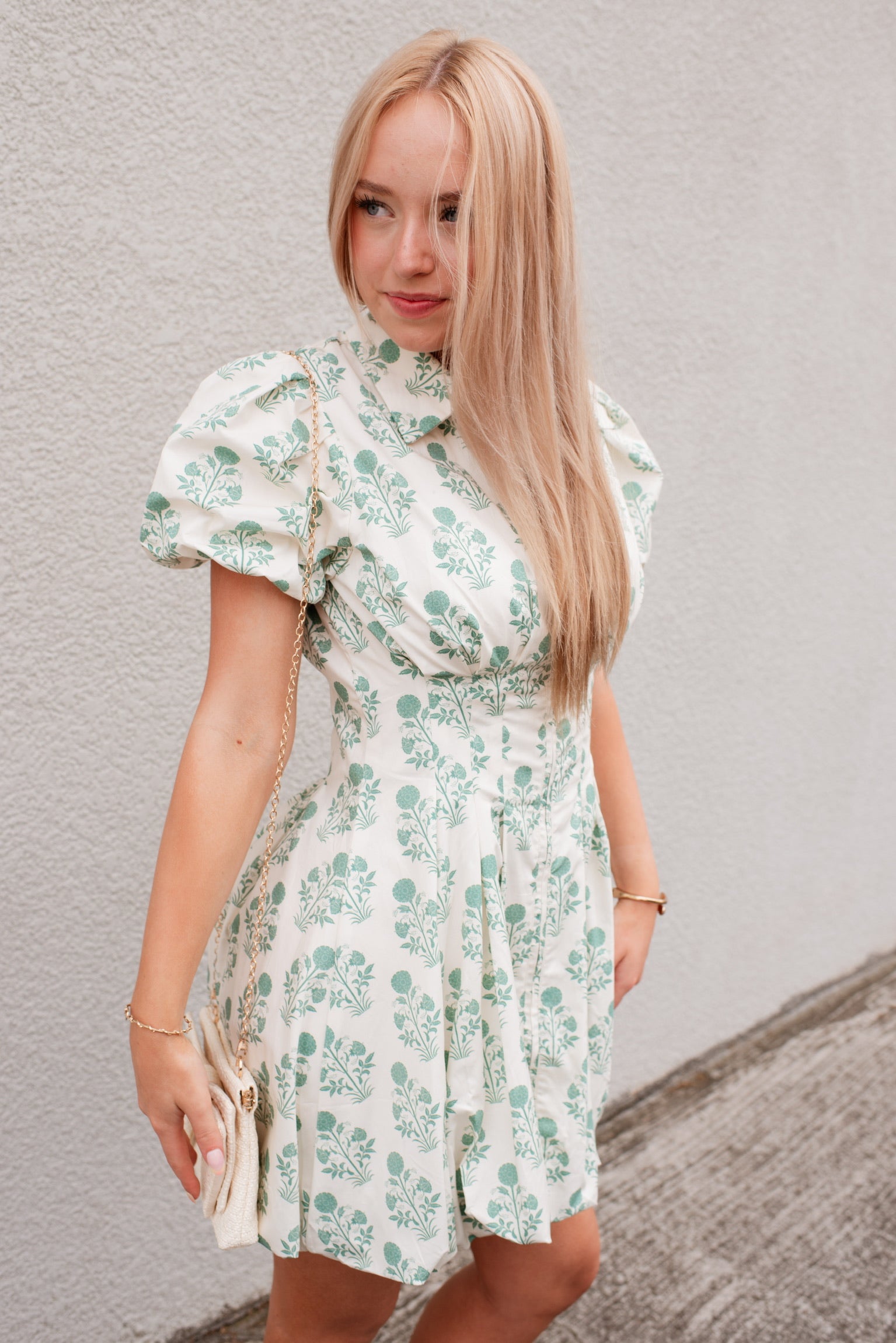 Chriselle Floral Dress