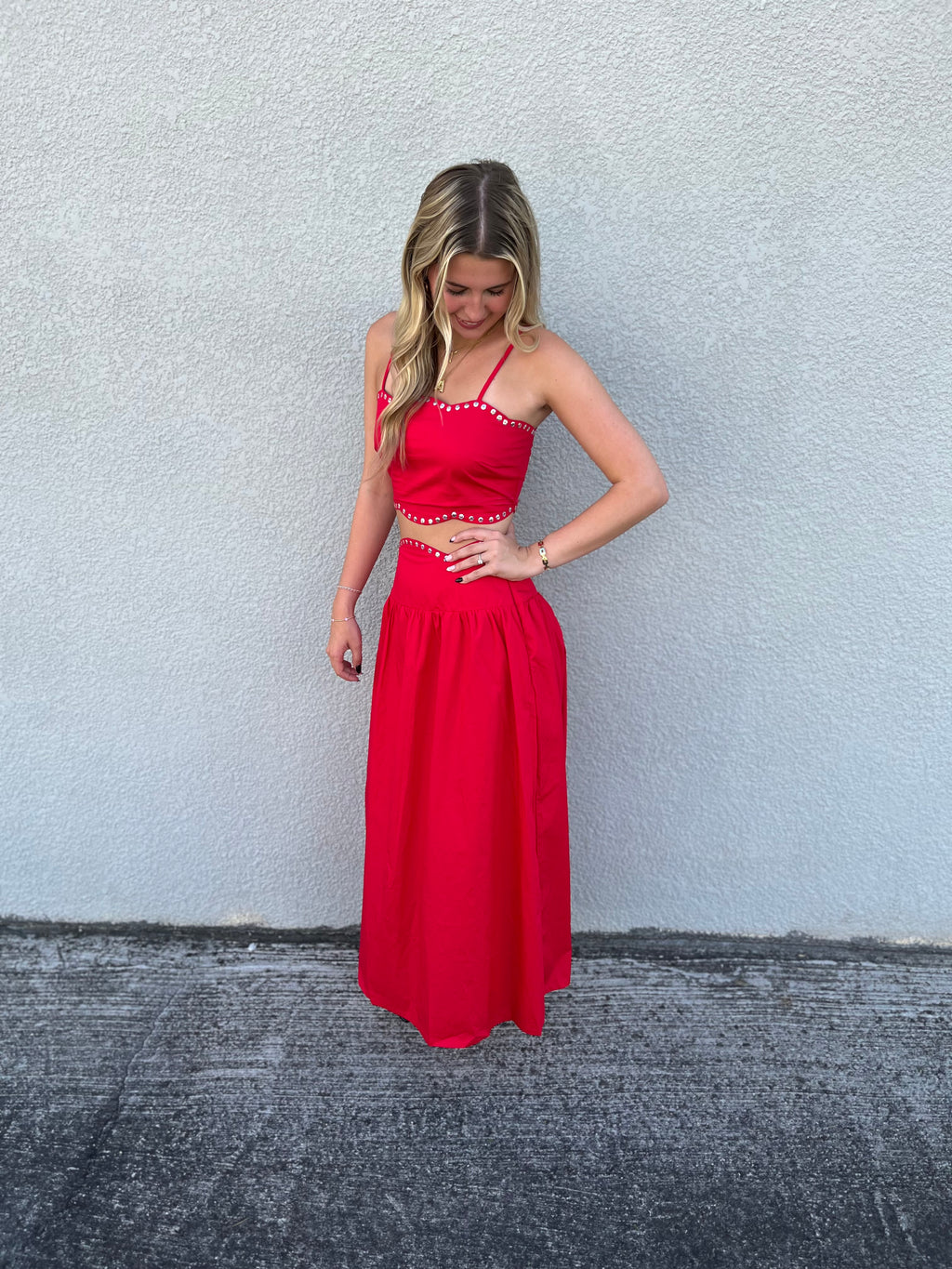 Gala Set Cropped Top