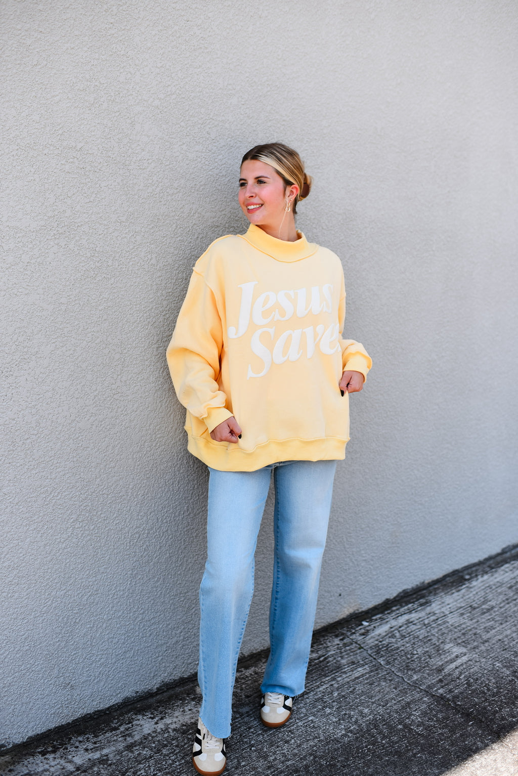 JESUS SAVES SWEATSHIRT