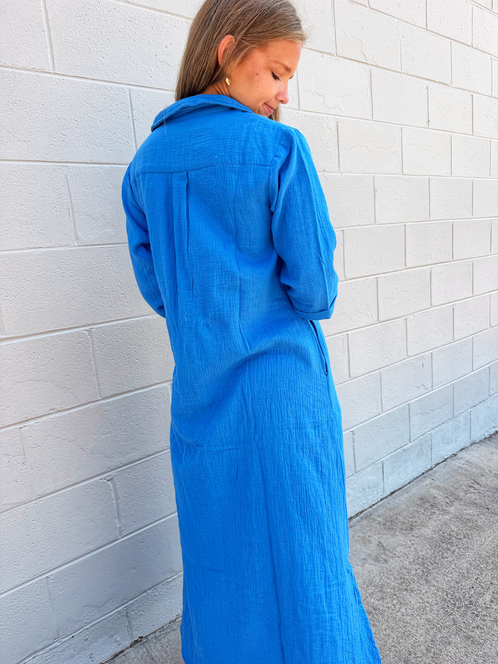 Palmera Button-Up Dress