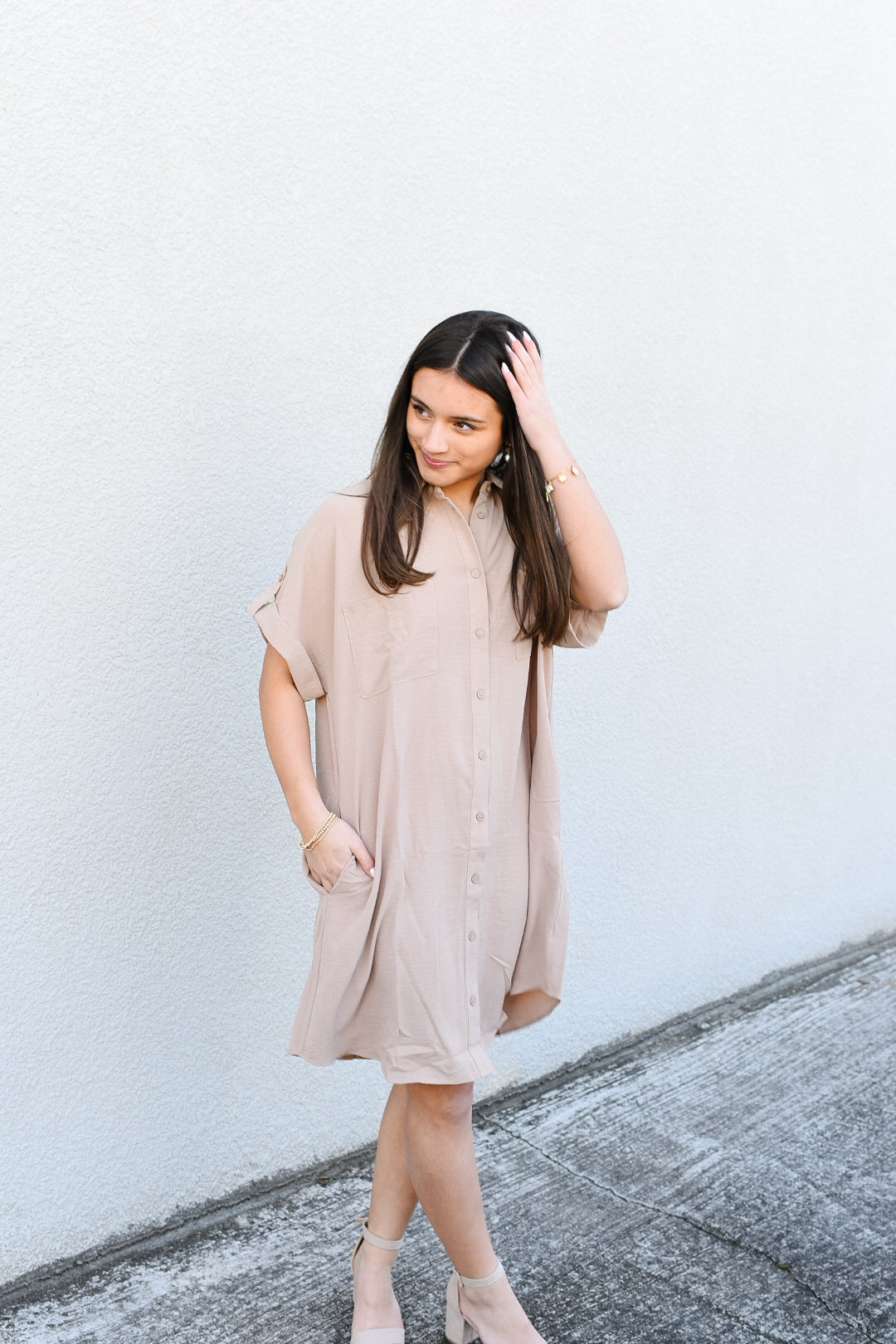 Melanie Shirt Dress