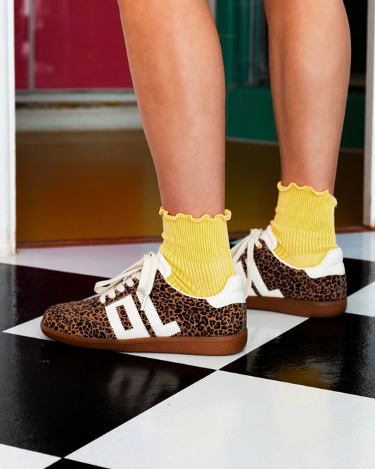 Trackstar Leopard Sneakers