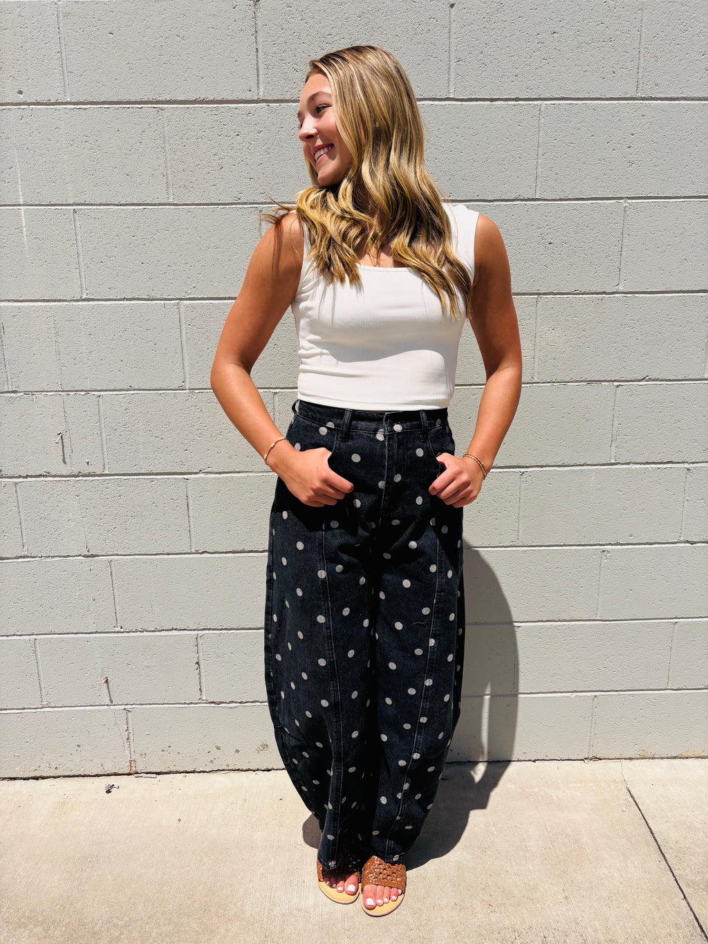 Dixie Polkadot Jeans