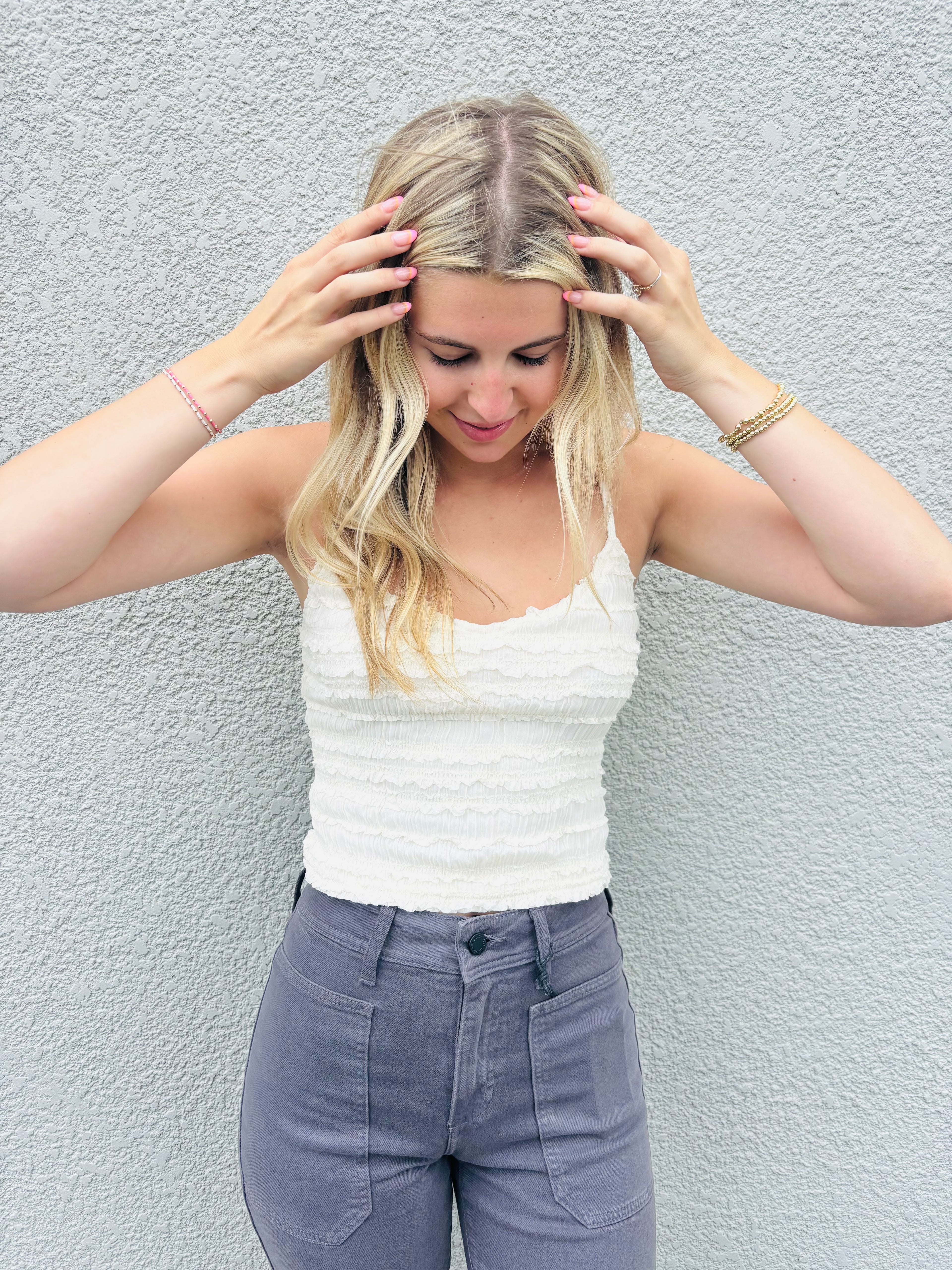 New Dawn Cropped Tank