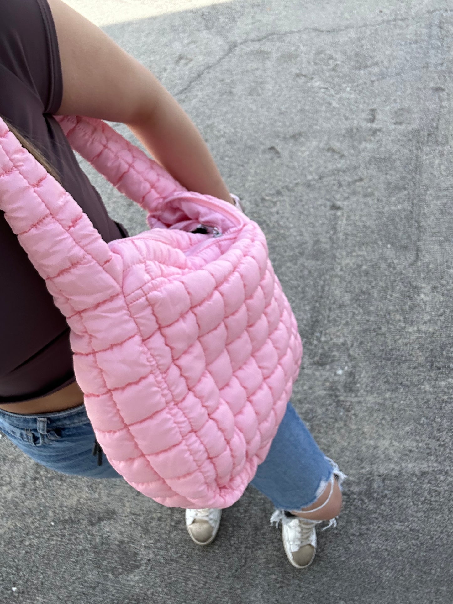 Quilted Carryall bag