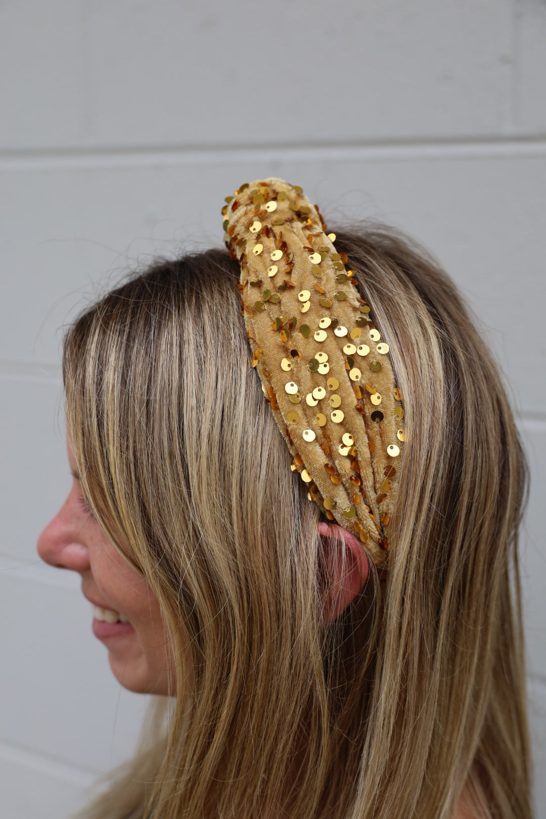 Shimmer Knot Headband