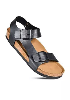 Amulet Black Sandal