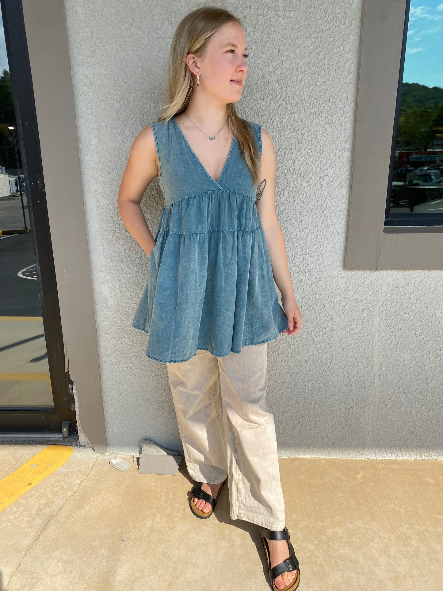 Janie’s Denim Delight Tunic