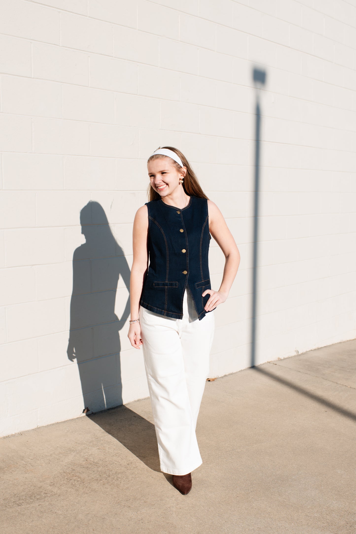 Susan Denim Vest