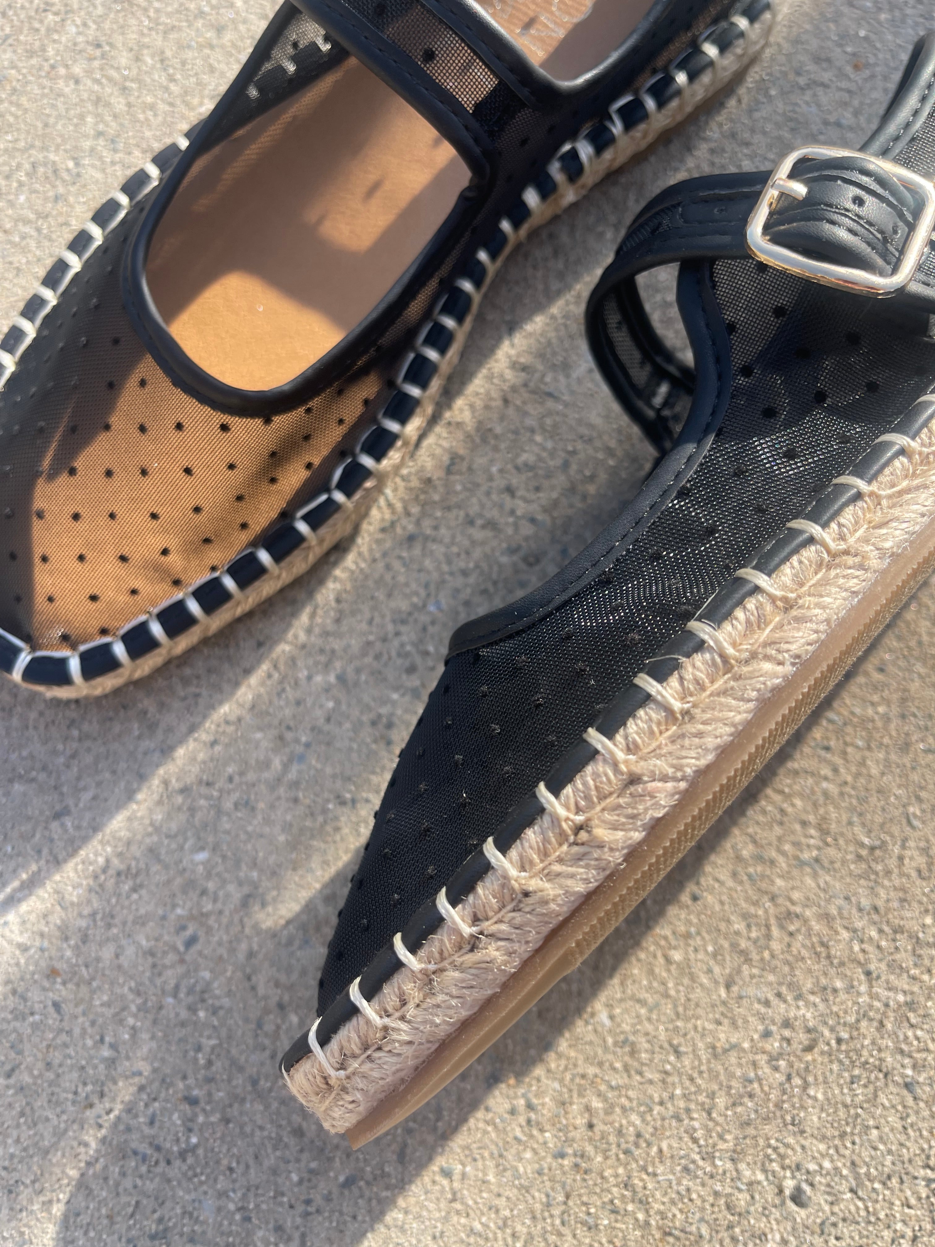 Meg Mesh Espadrilles