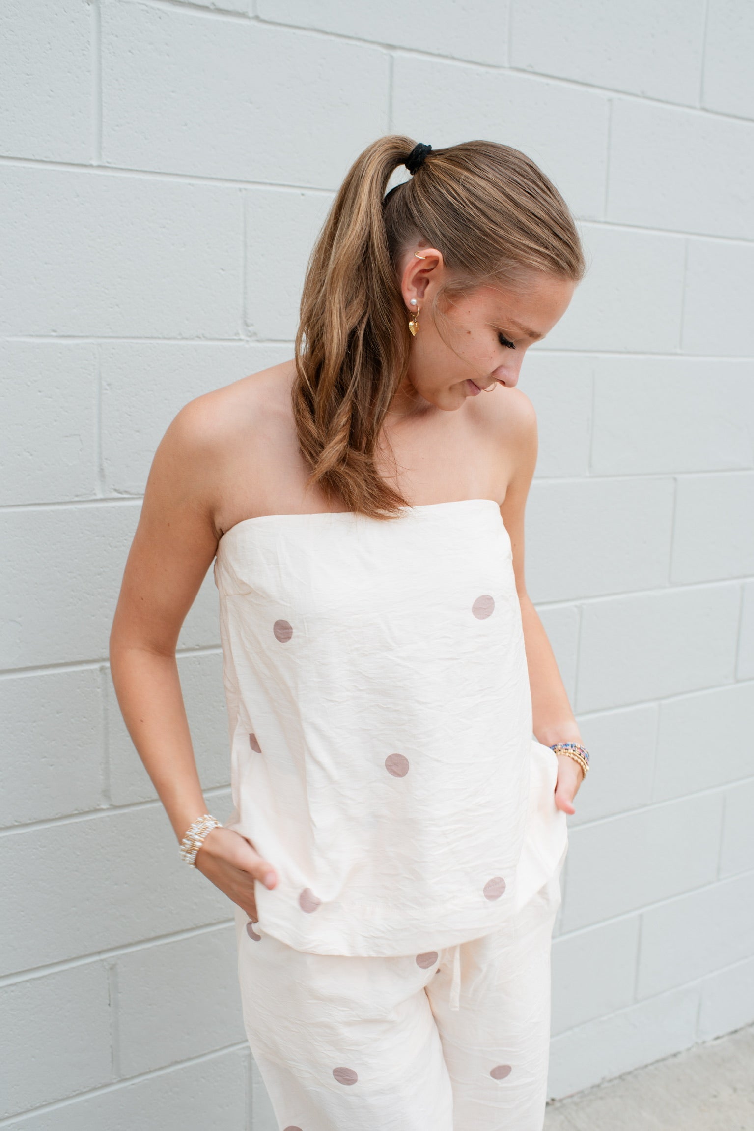 Javana Set Tube Top