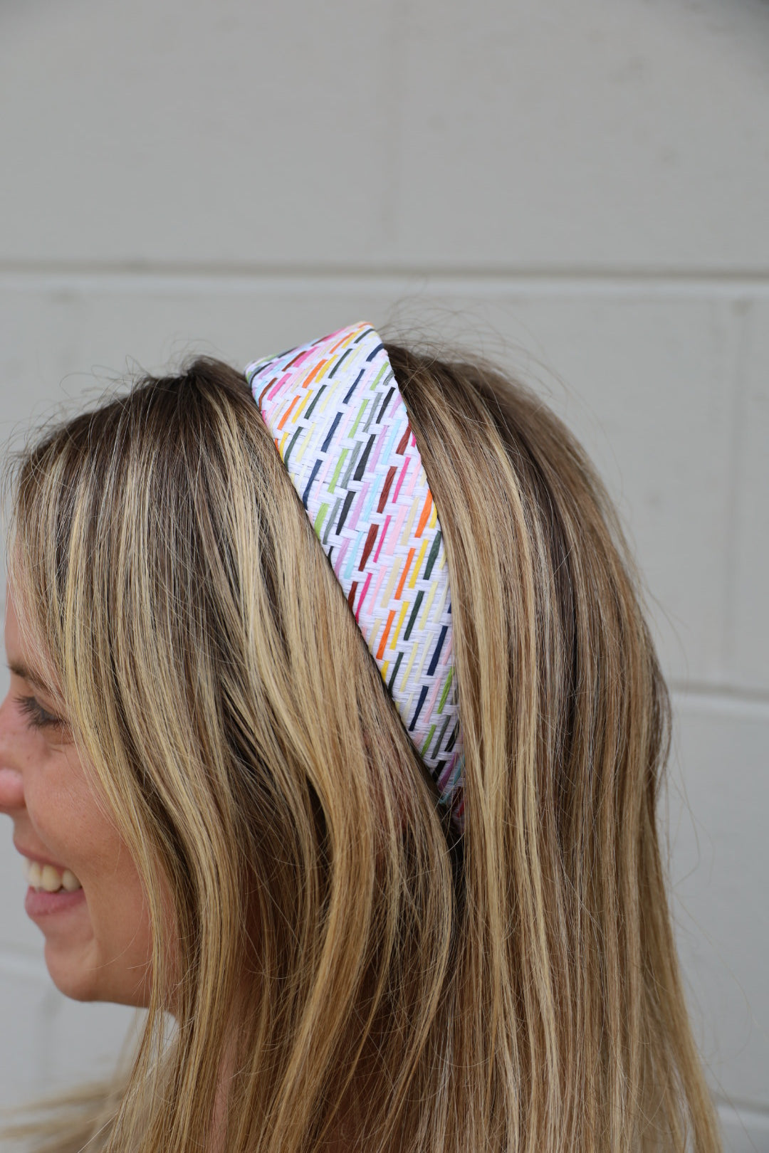 Wicker Rainbow Headband