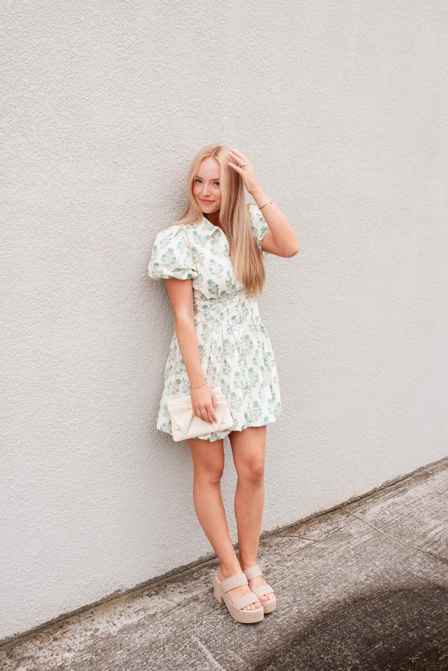Chriselle Floral Dress