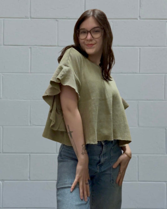 Gema Cropped Top