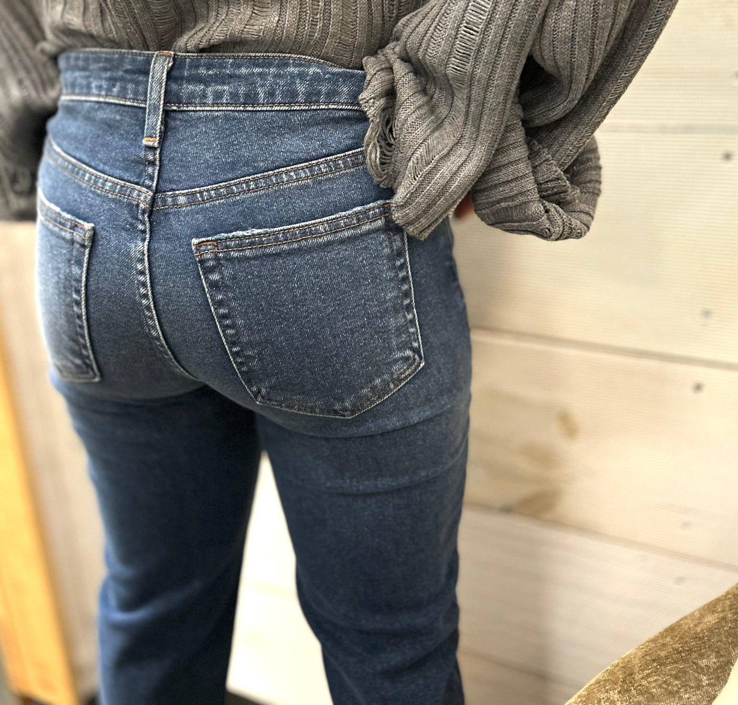 High-Rise Vintage Straight Jean