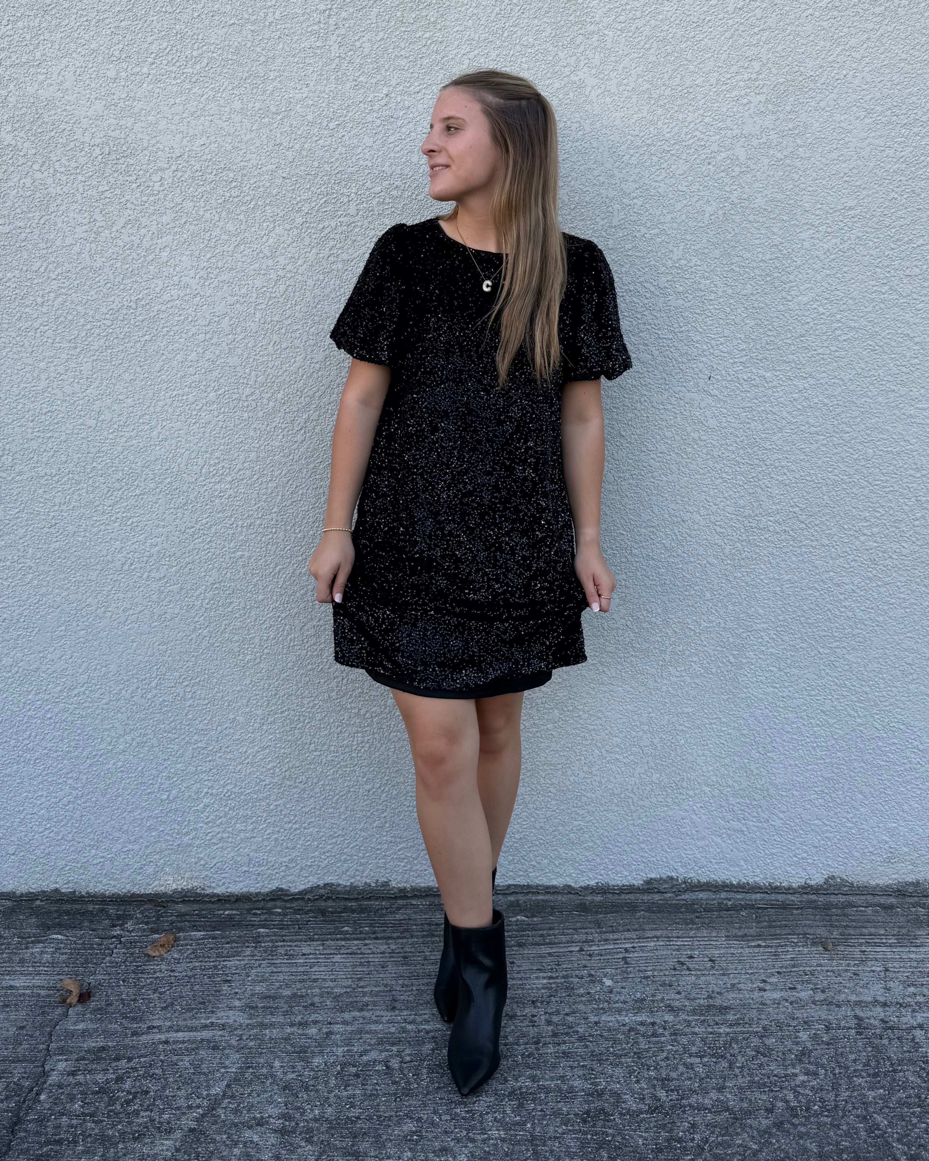 mary kate mini dress in black Lovers and Friends Mary Kate Mini Dress in Black