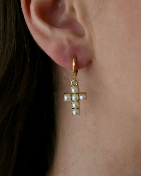 Essential Cross Earrings