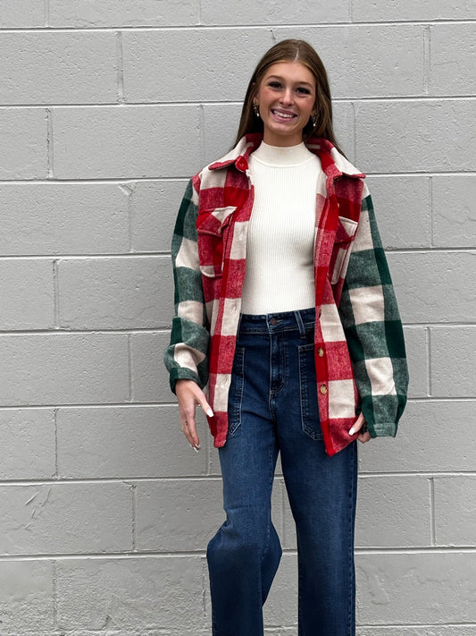 Holly Pine Plaid Flannel
