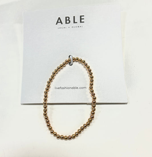 ABLE Beaded Stacker Bracelet