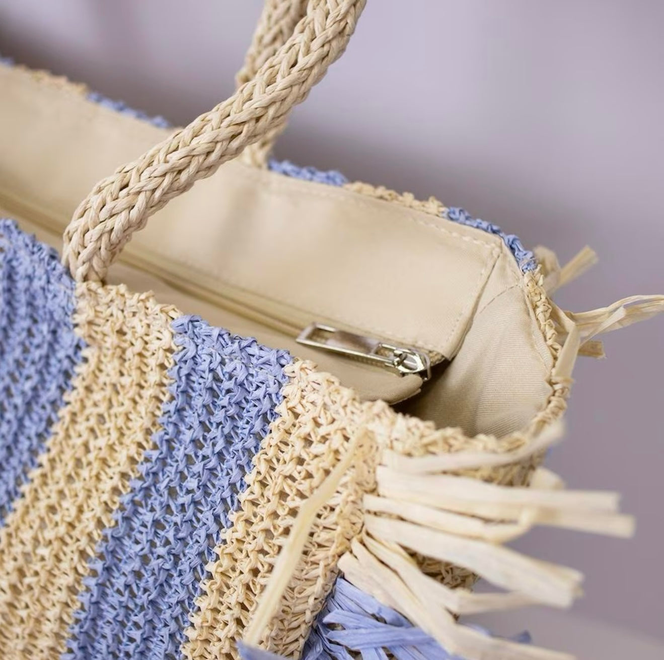 Blue Excursion Tote