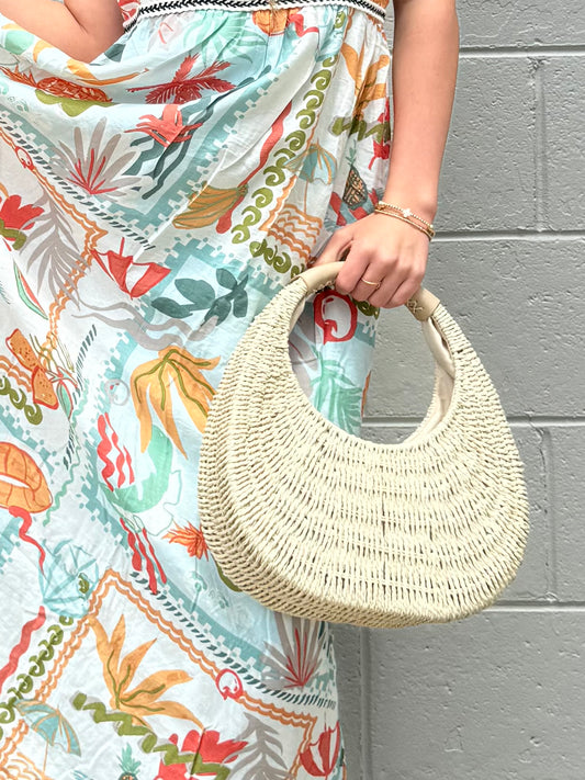 Menorca Straw Handbag