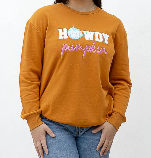 Howdy Pumpkin Crewneck