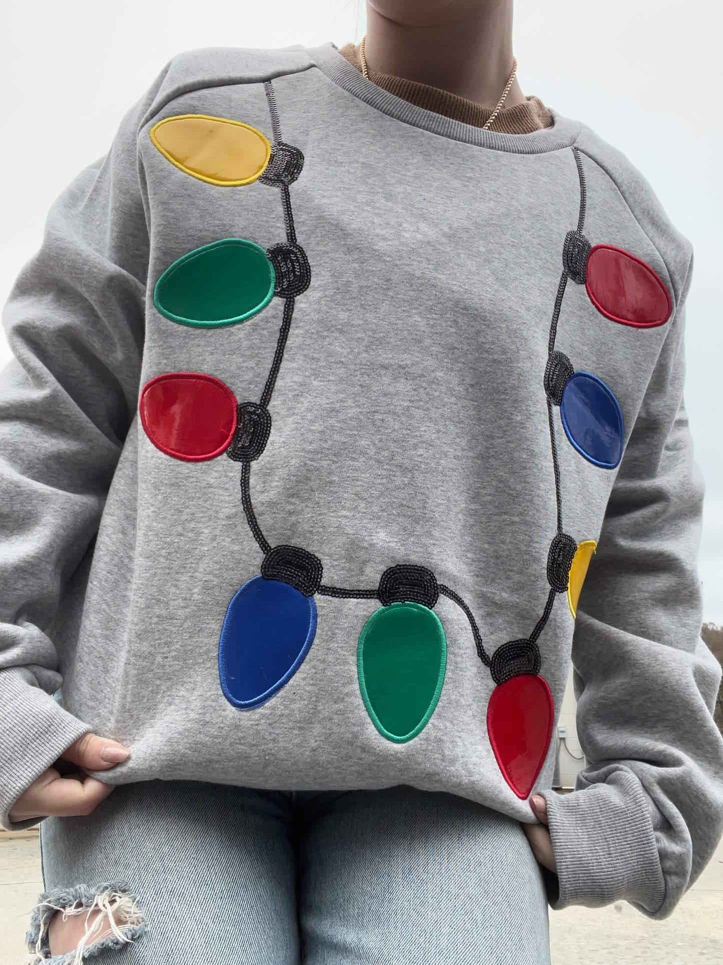 Holiday Lights Sweatshirt