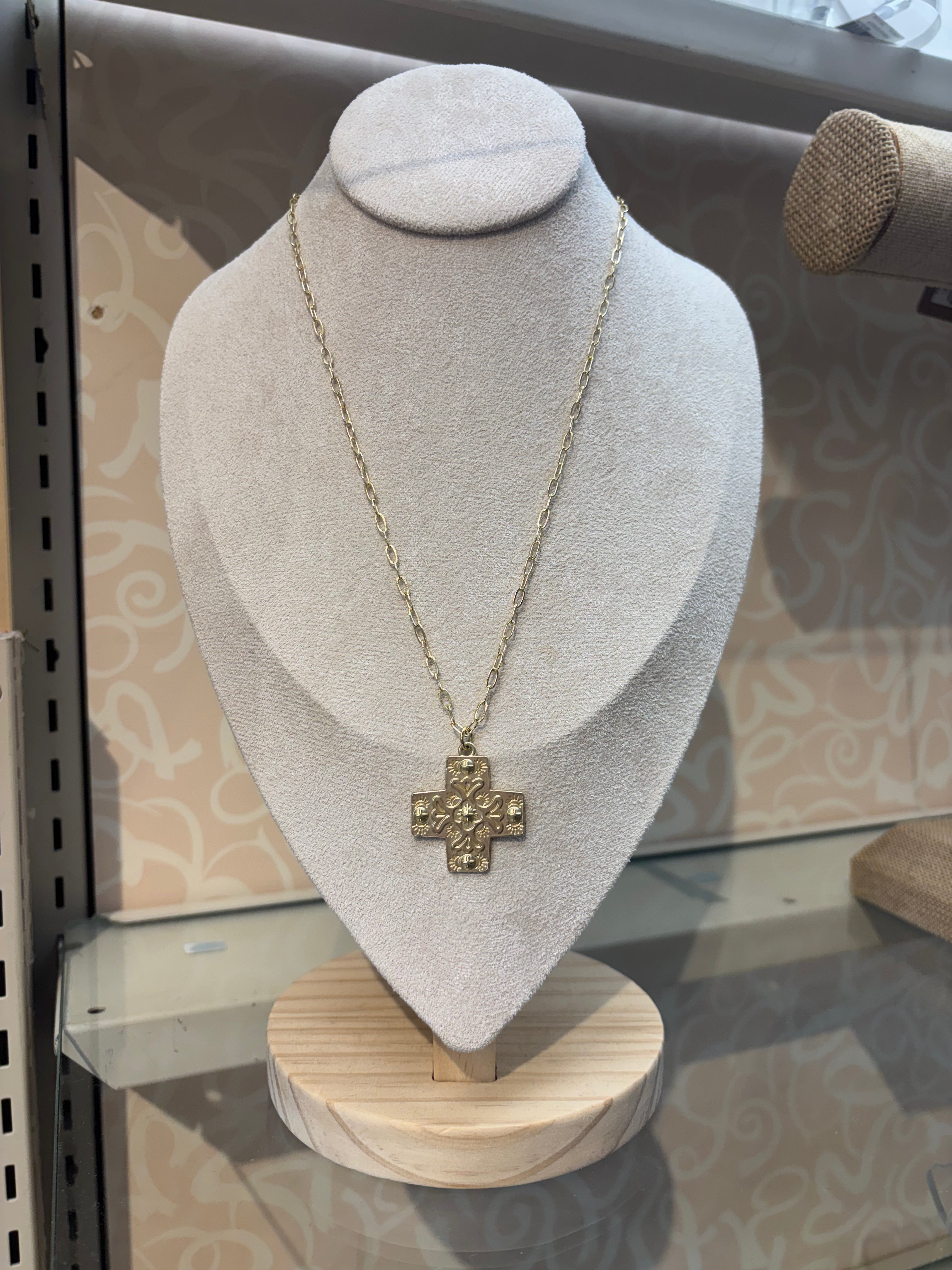 Voyage Cross Necklace