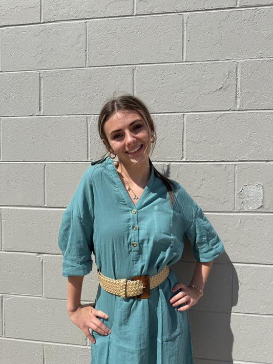 Nadia Collared Dress