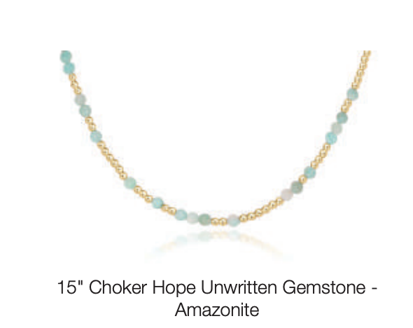 eNewton 16' Hope Unwritten Gemstone Choker