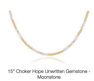 eNewton 16' Hope Unwritten Gemstone Choker