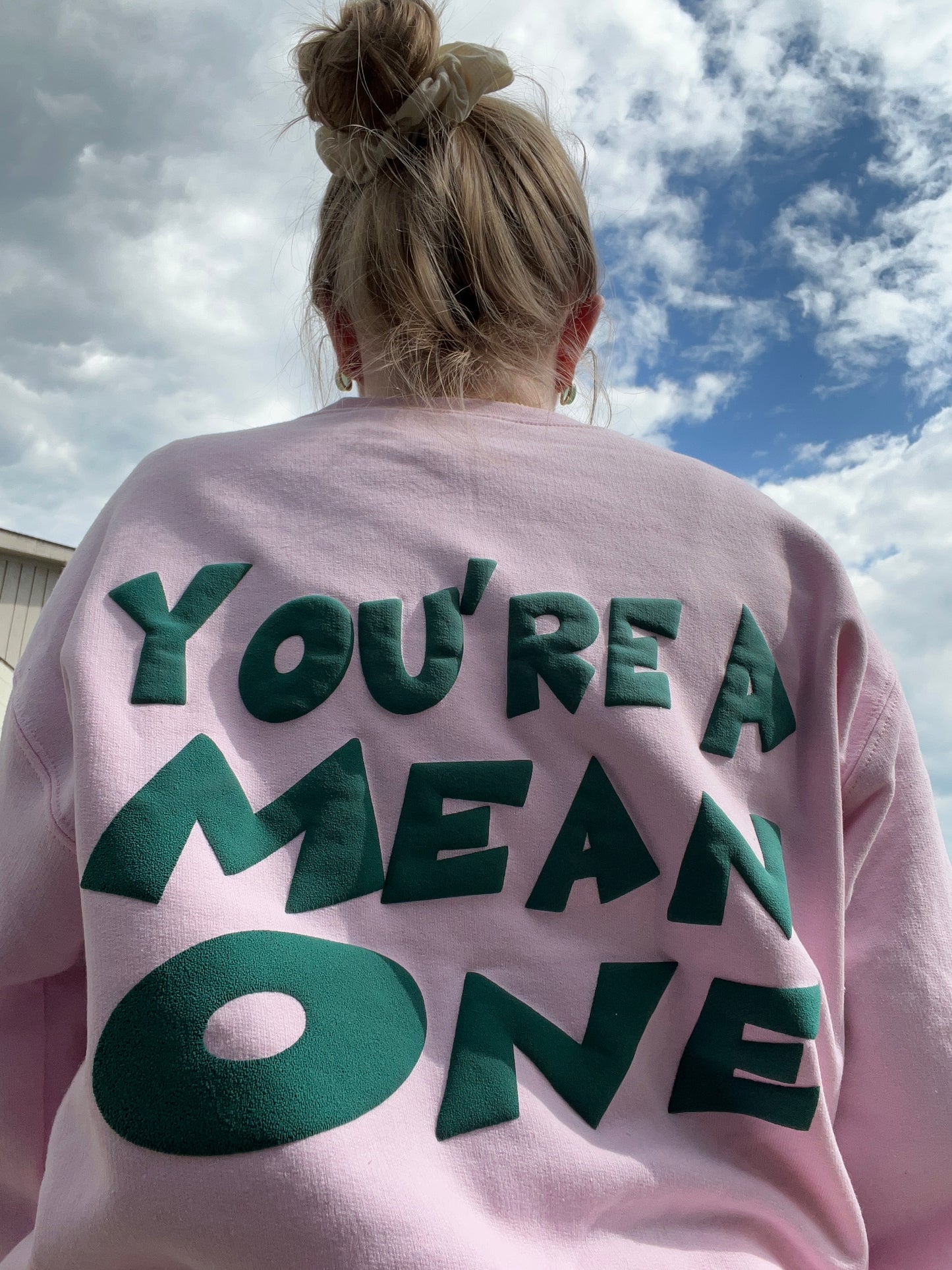 Pink Grinch Crewneck Sweatshirt