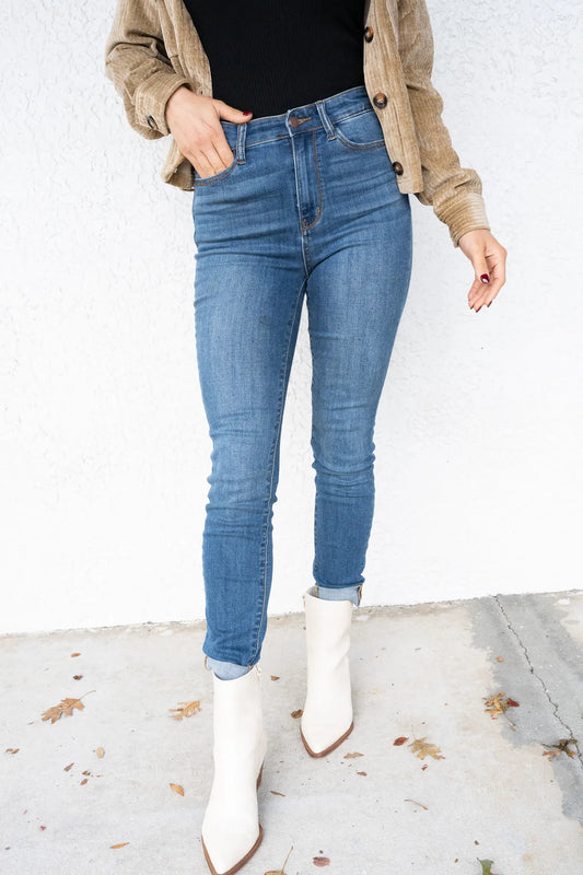 Judy Blue HR Skinny Jeans