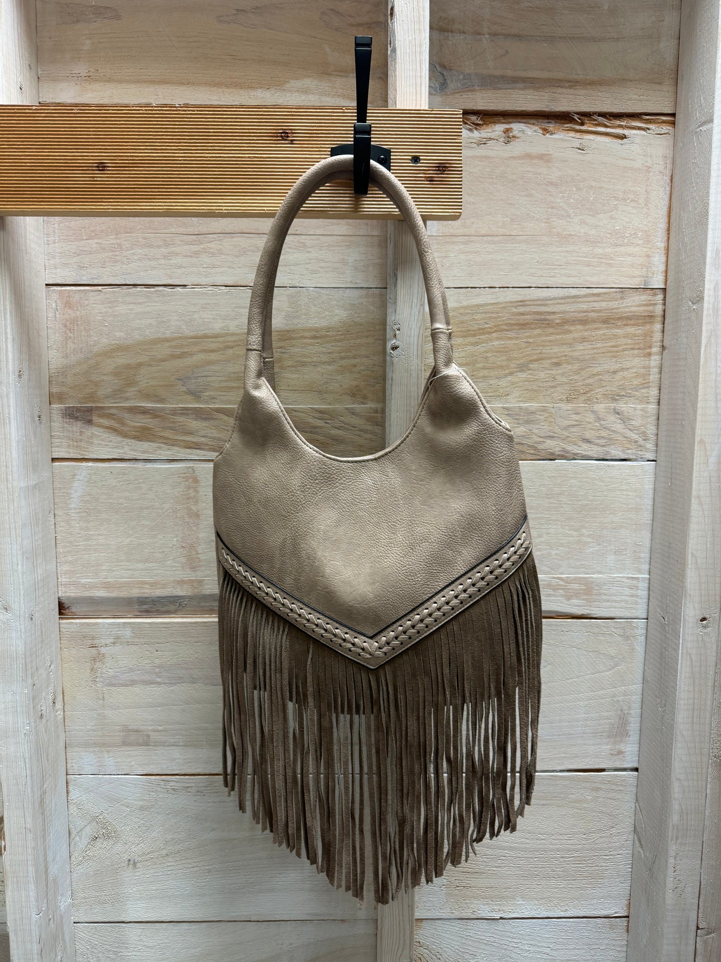 Fringe Hobo Bag