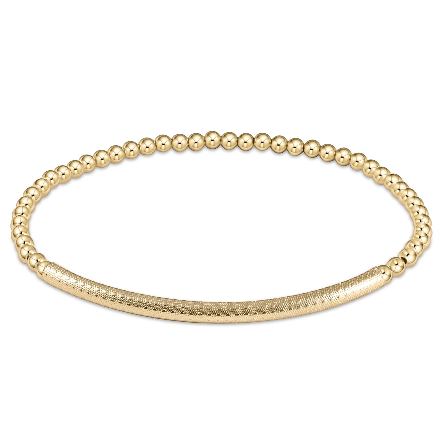 enewton Classic Gold Bead Bracelet - Bliss Bar