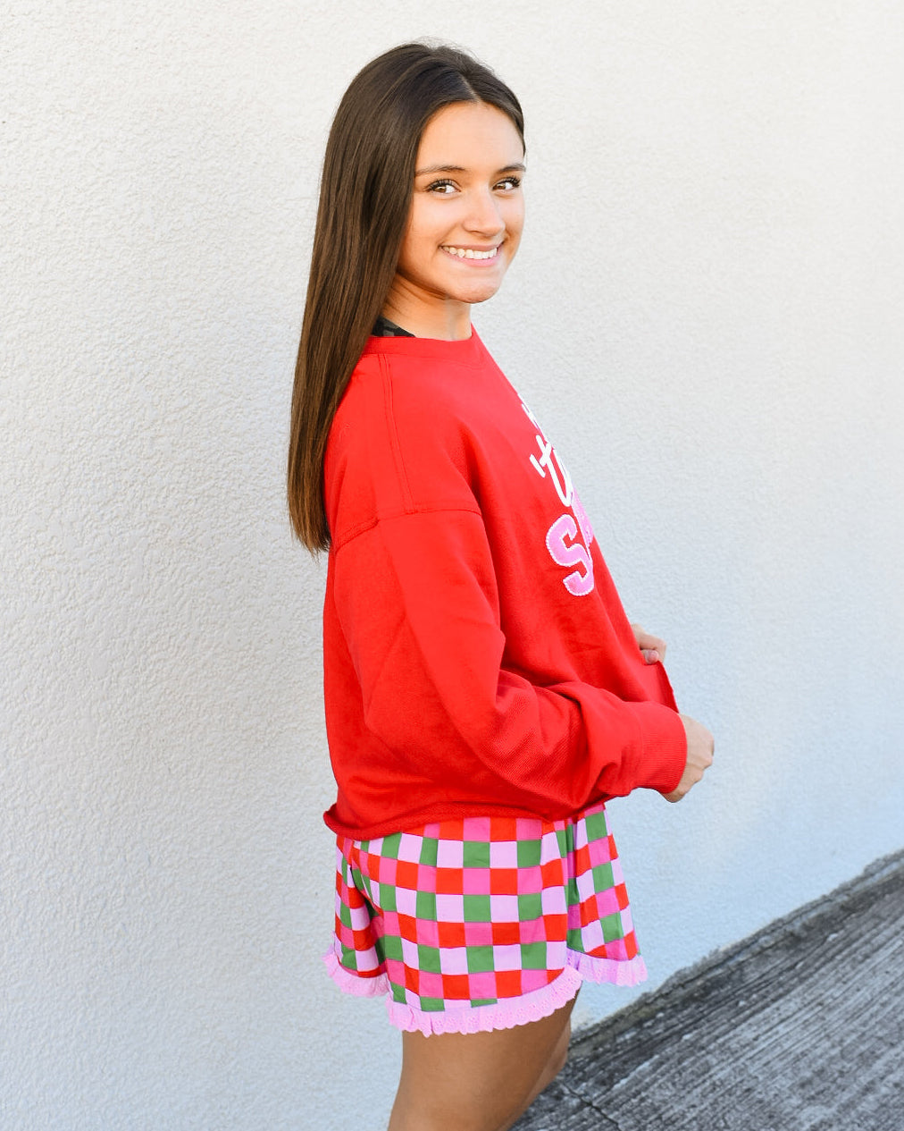 Checkered Lounge Shorts