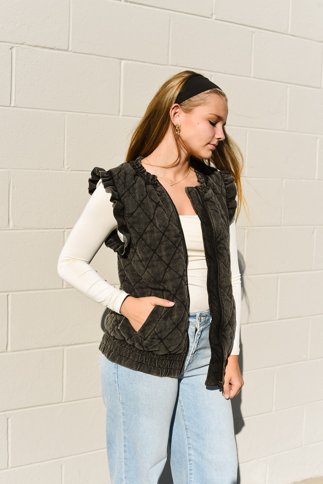 Jamie Quilted Puffer Vest