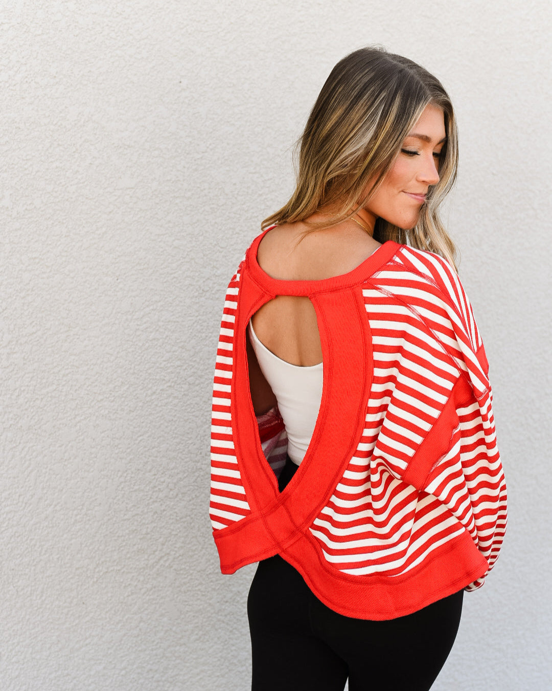 Cyndy Striped Top