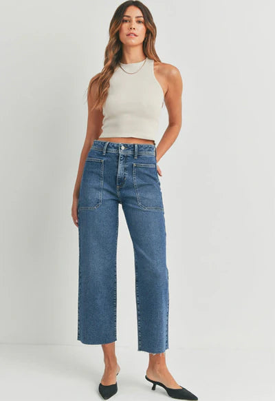 JBD Utility Wide Leg Jeans