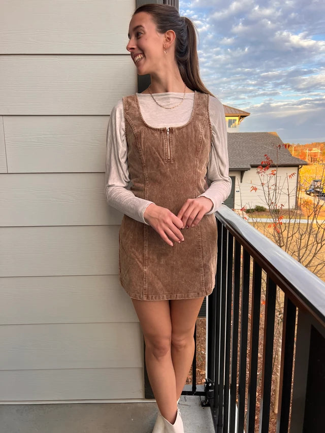 Portland Corduroy Dress