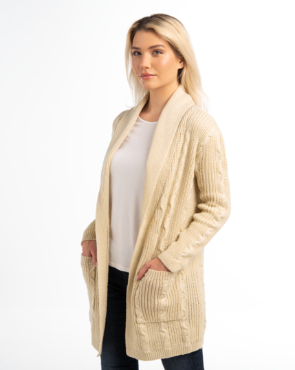 Cable Cardigan