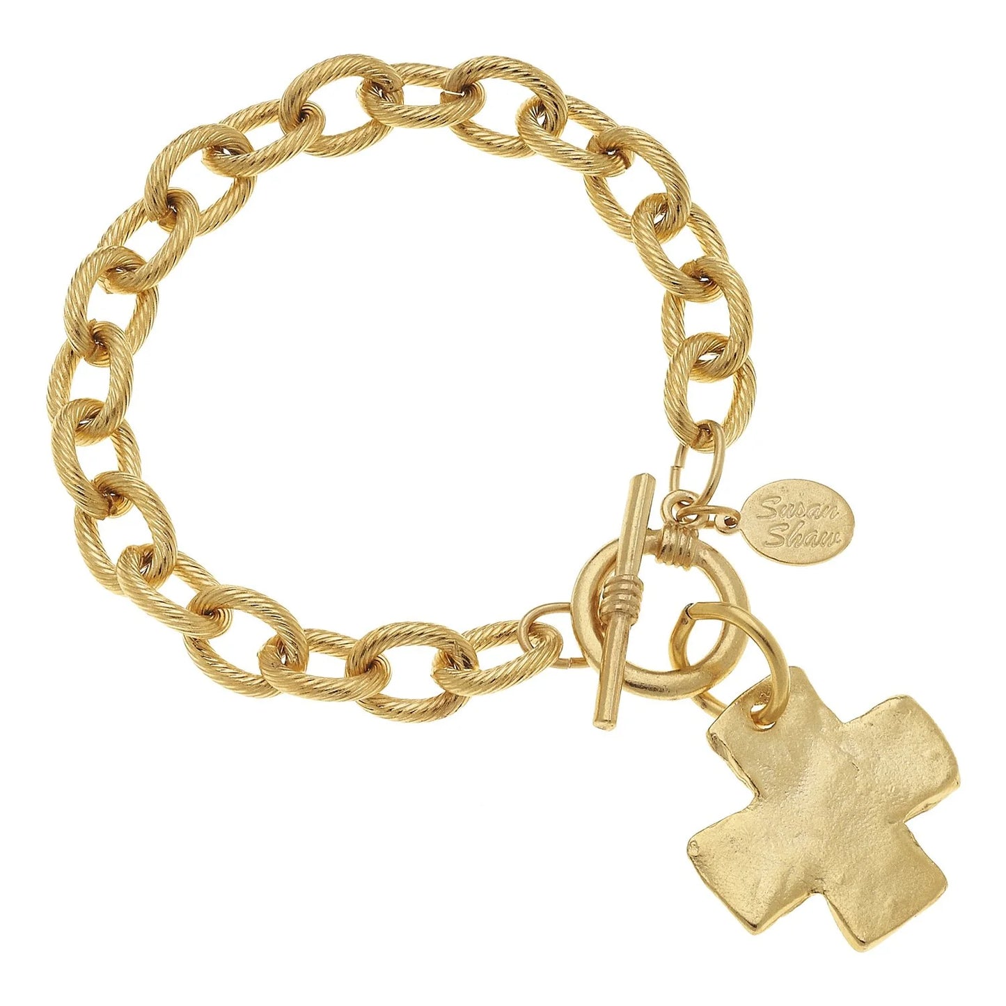 Susan Shaw Cross Toggle Bracelet