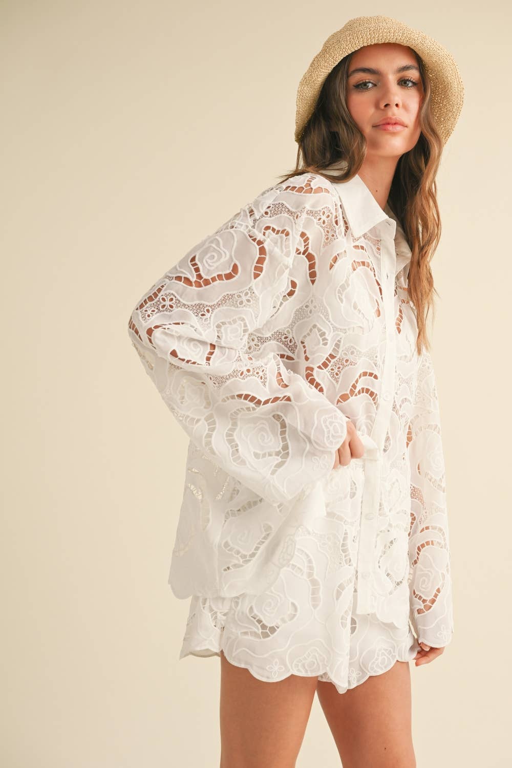 Eve Eyelet Blouse
