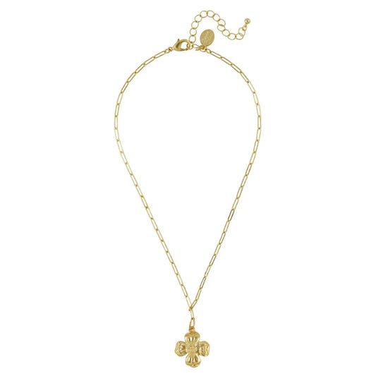 Susan Shaw Dogwood Flower Necklace