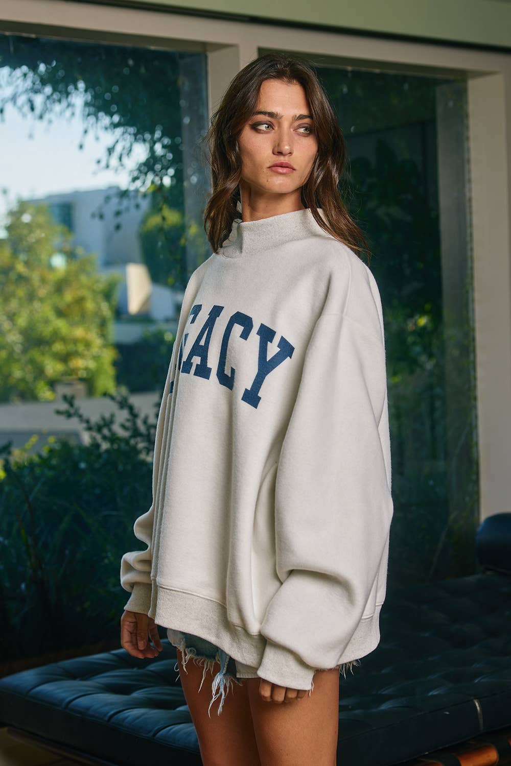 ‘Freedom/Legacy' Reversible Crewneck