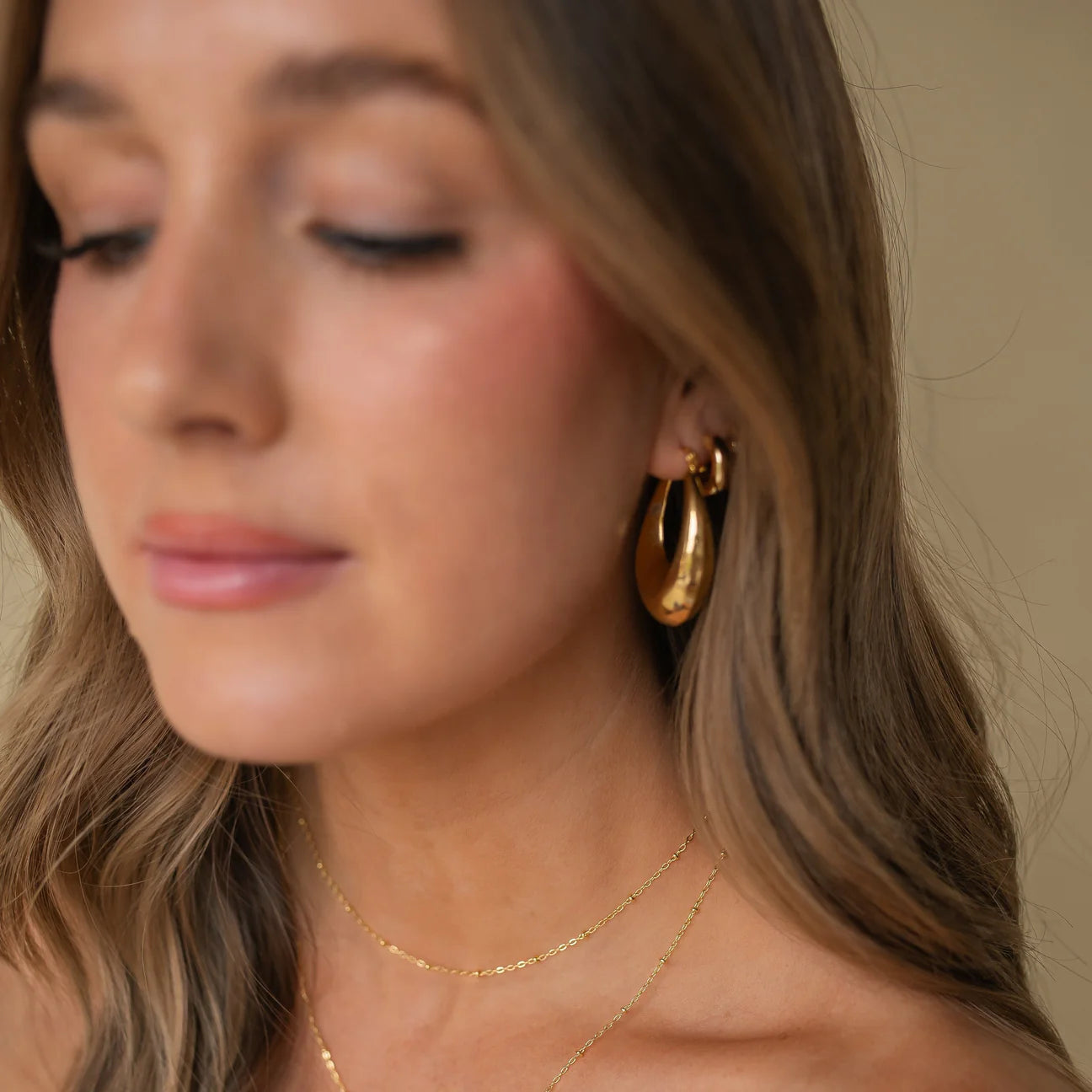 Fancy Hoop Earrings