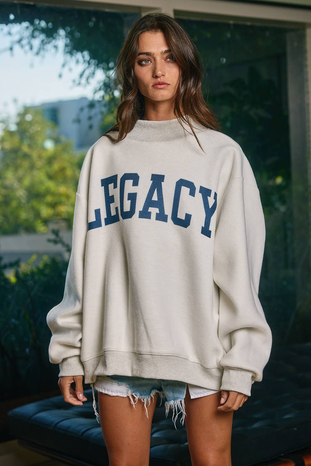 ‘Freedom/Legacy' Reversible Crewneck