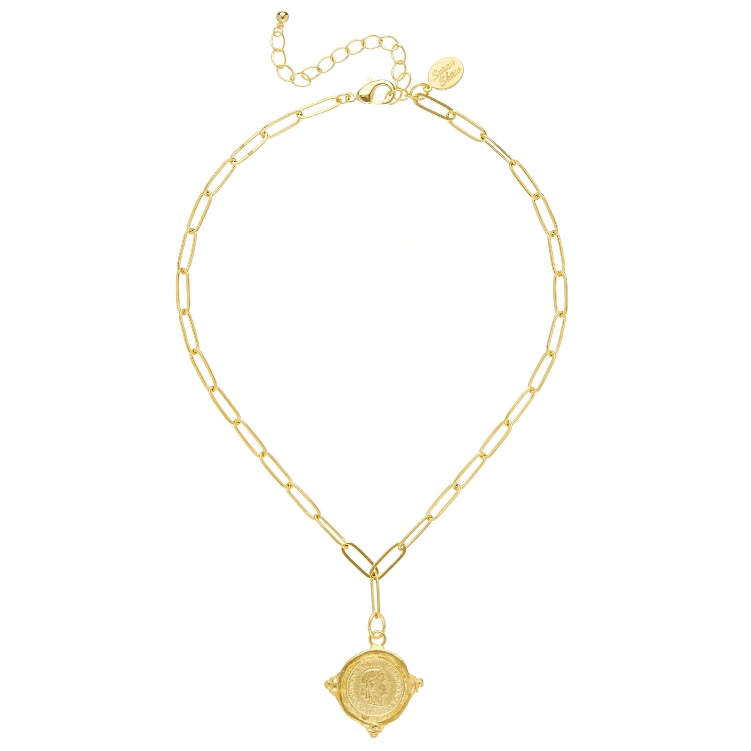 Susan Shaw French Coin Necklace
